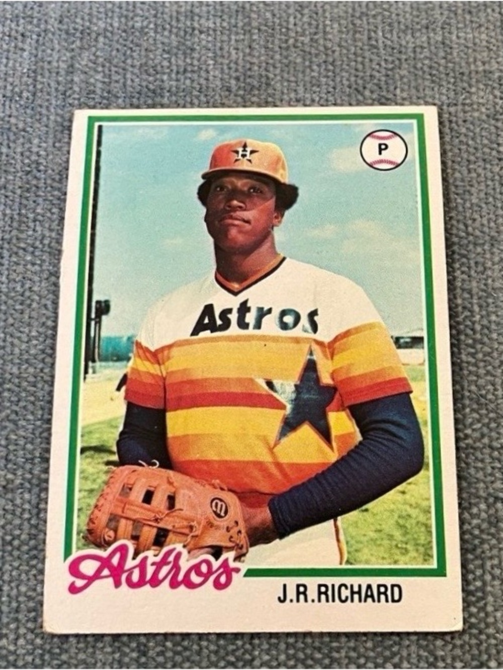 1978 Topps Houston Astros Baseball Card Trading Card